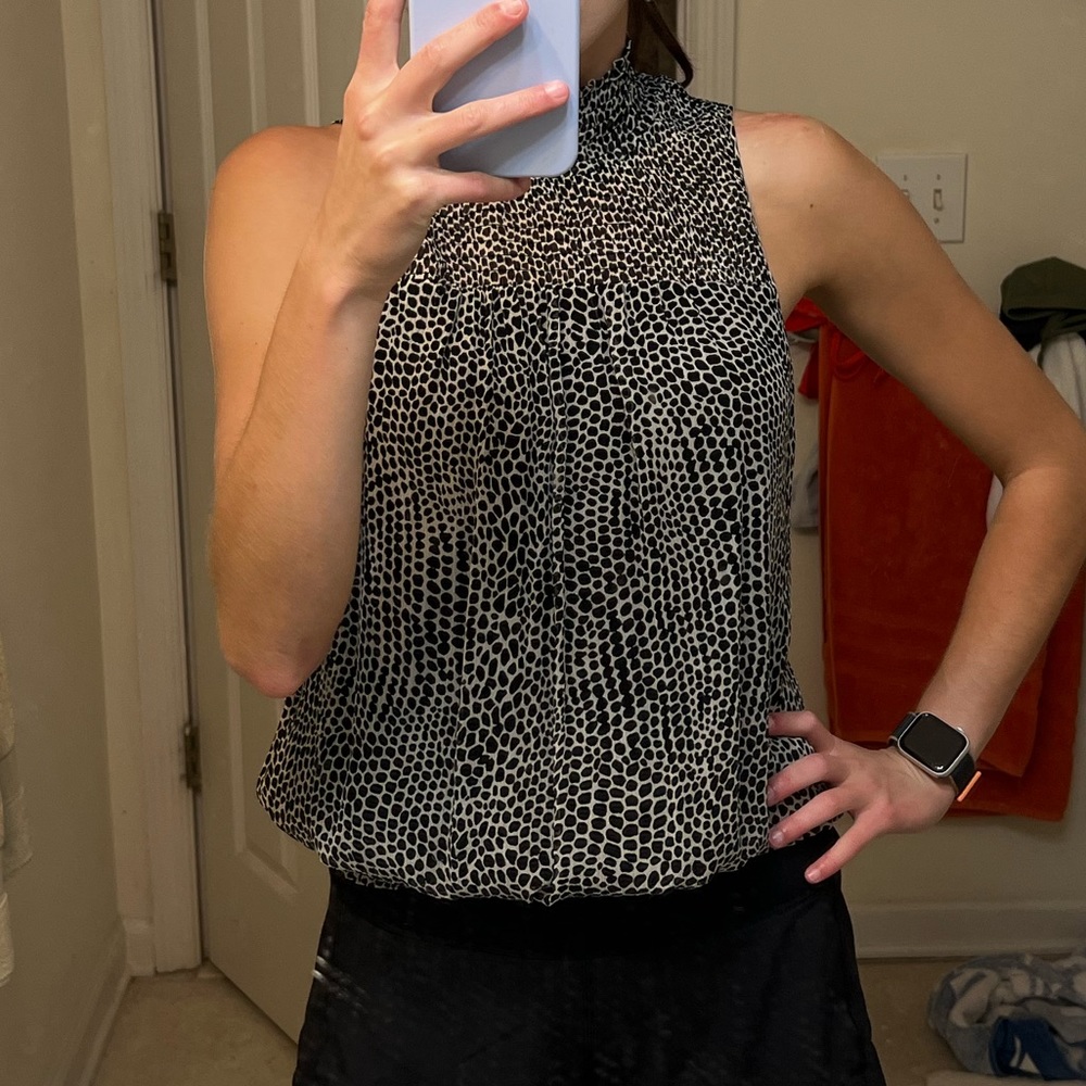 NWOT Ramy Brook high neck tang top size small